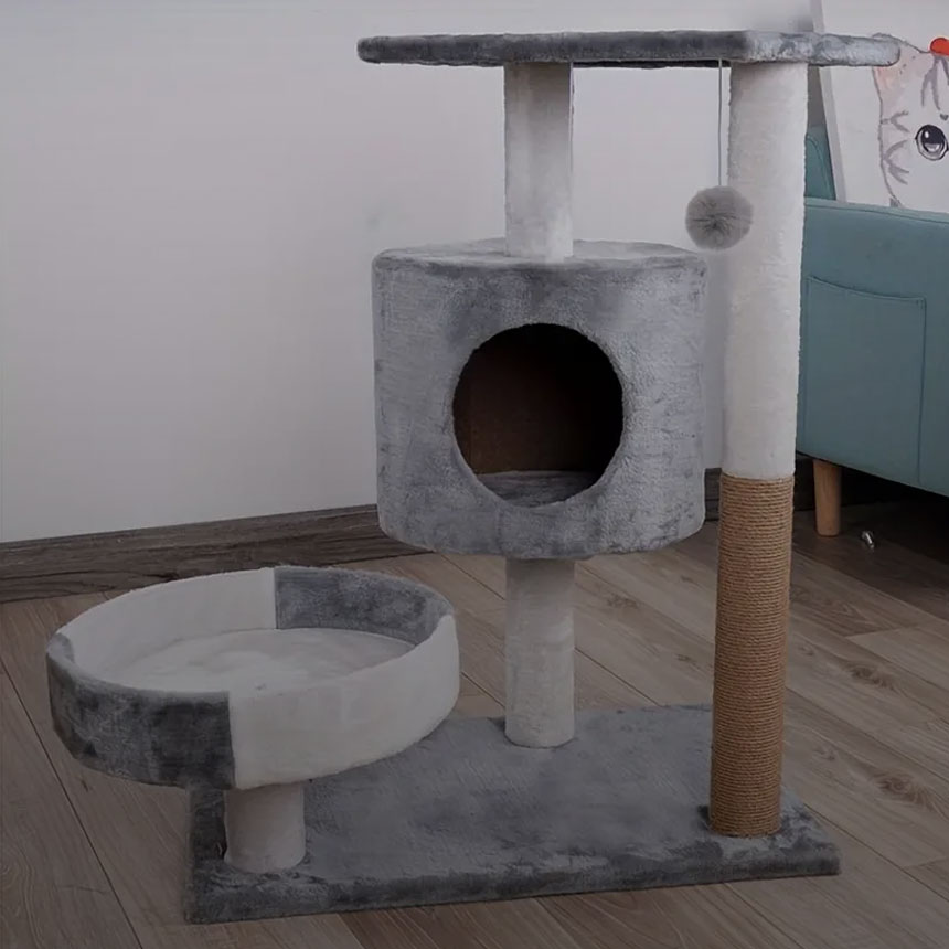 Multi-Level Cat Towers